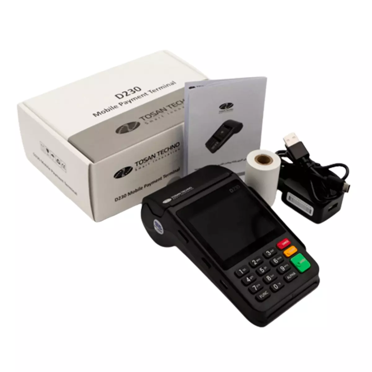دستگاه کارتخوان سیار پکس مدل PAX-D230 آکبند 13 D230